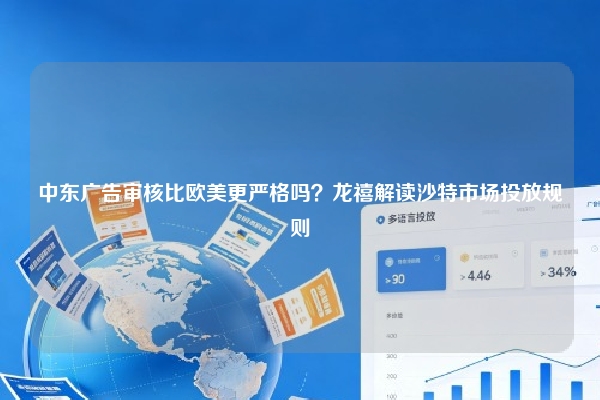 中东广告审核比欧美更严格吗？龙禧解读沙特市场投放规则